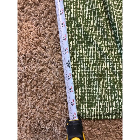 Gilli Jordan Knit Green and White Pockets V Neck Flutter Jumpsuit Sz 2X NWT - Picture 8 of 12